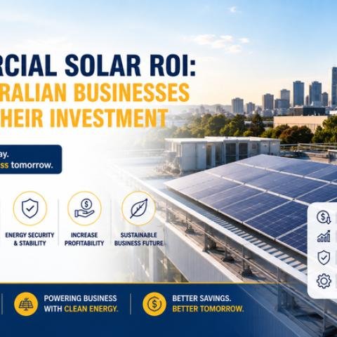Commercial Solar ROI: How Australian Businesses Recover Their Investment